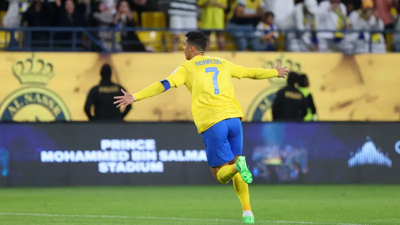 Cristiano Ronaldo Hattrick di Liga Arab