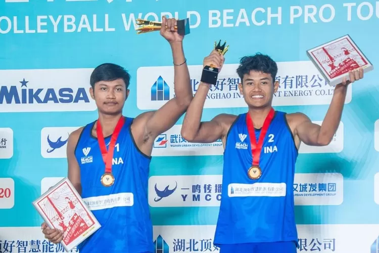 Indonesia Berhasil Raih Emas di Kejuaraan Beach Volleyball Asia